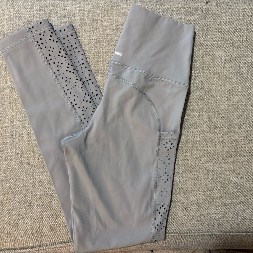 Aerie Light Gray Active Leggings